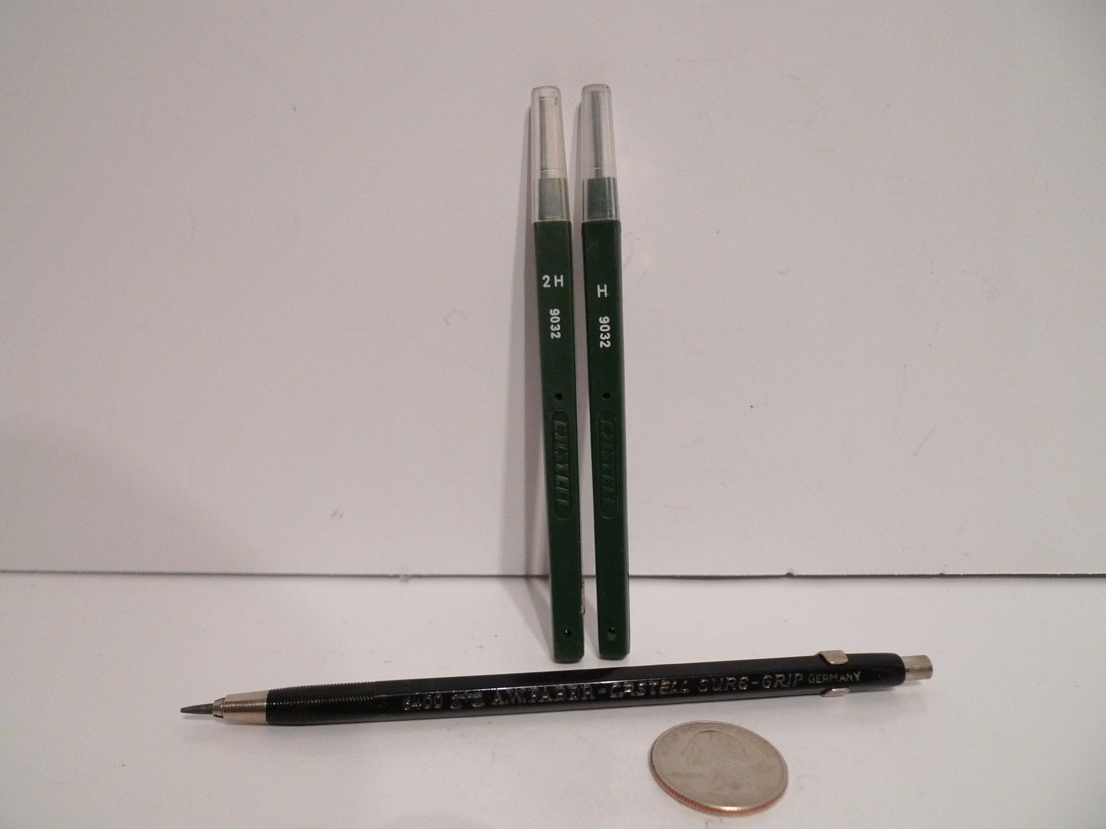 Vtg AW Faber Castell 6400 Sure Grip Drafting Lead Holder Mechanical Pencil Lot