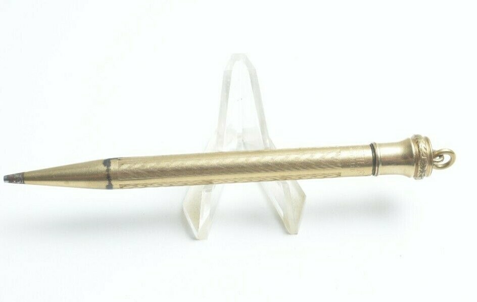 Vintage Gold Filled Wahl Eversharp Lead Mechanical Pencil with Top ring