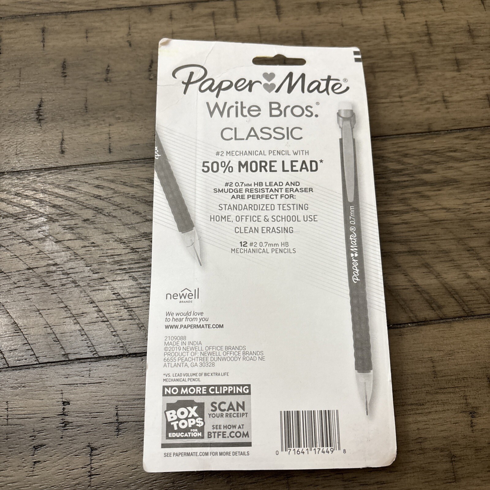 Paper MATE Write Bros Mechanical Pencil #2 Pencil .7 mm HB LEAD