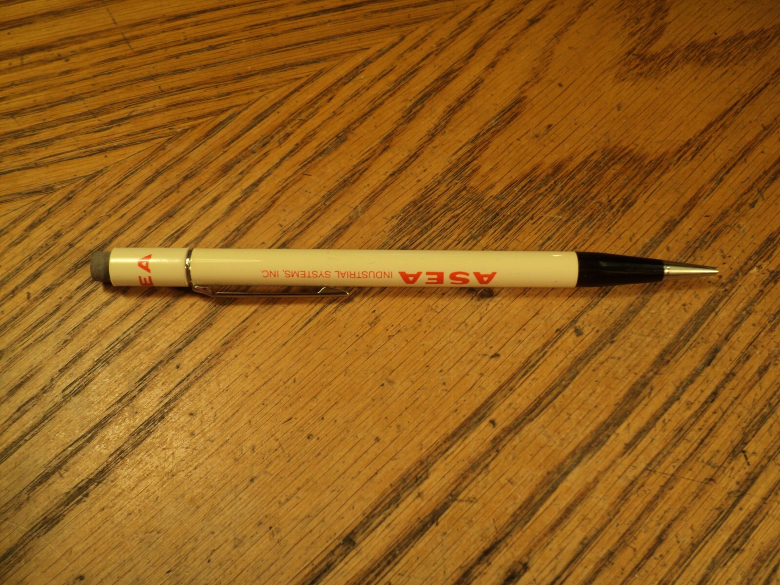 Vintage Autopoint Mechanical Pencil w/Box Advertising ASEA Industrial Systems *