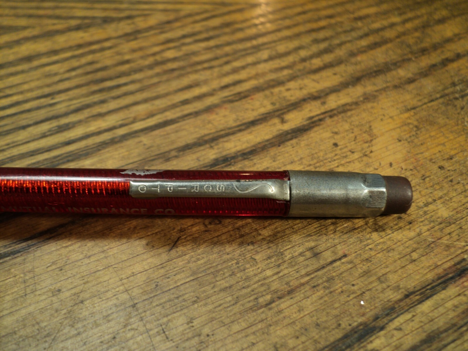 Vintage Scripto Mechanical Pencil Western Mutual Insurance Co Des Moines Iowa