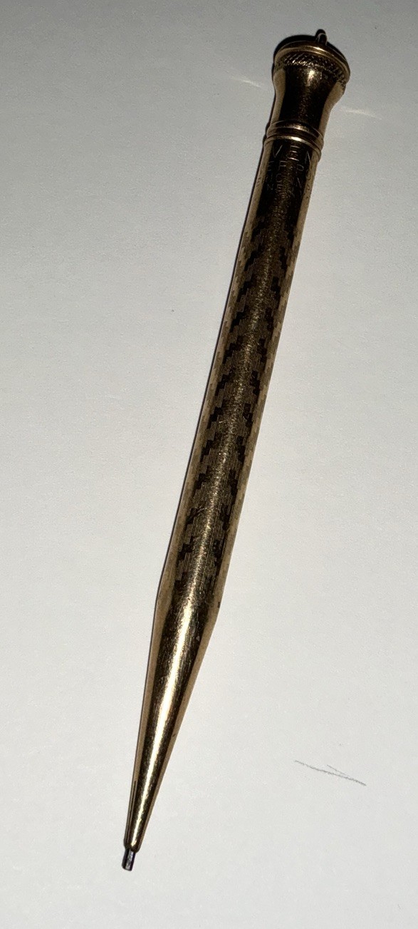 Vintage Venus Ever Pointed American Pencil Co. Gold Filled Mechanical Pencil