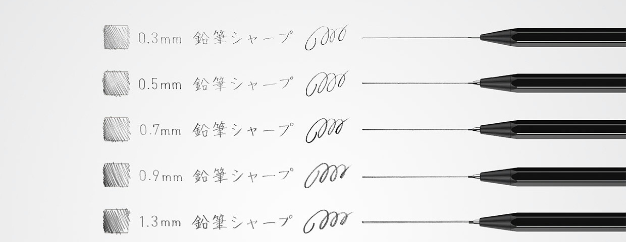 (RARE++++) Set of KOKUYO enpitsu sharp Mechanical Pencil White Limited NEW