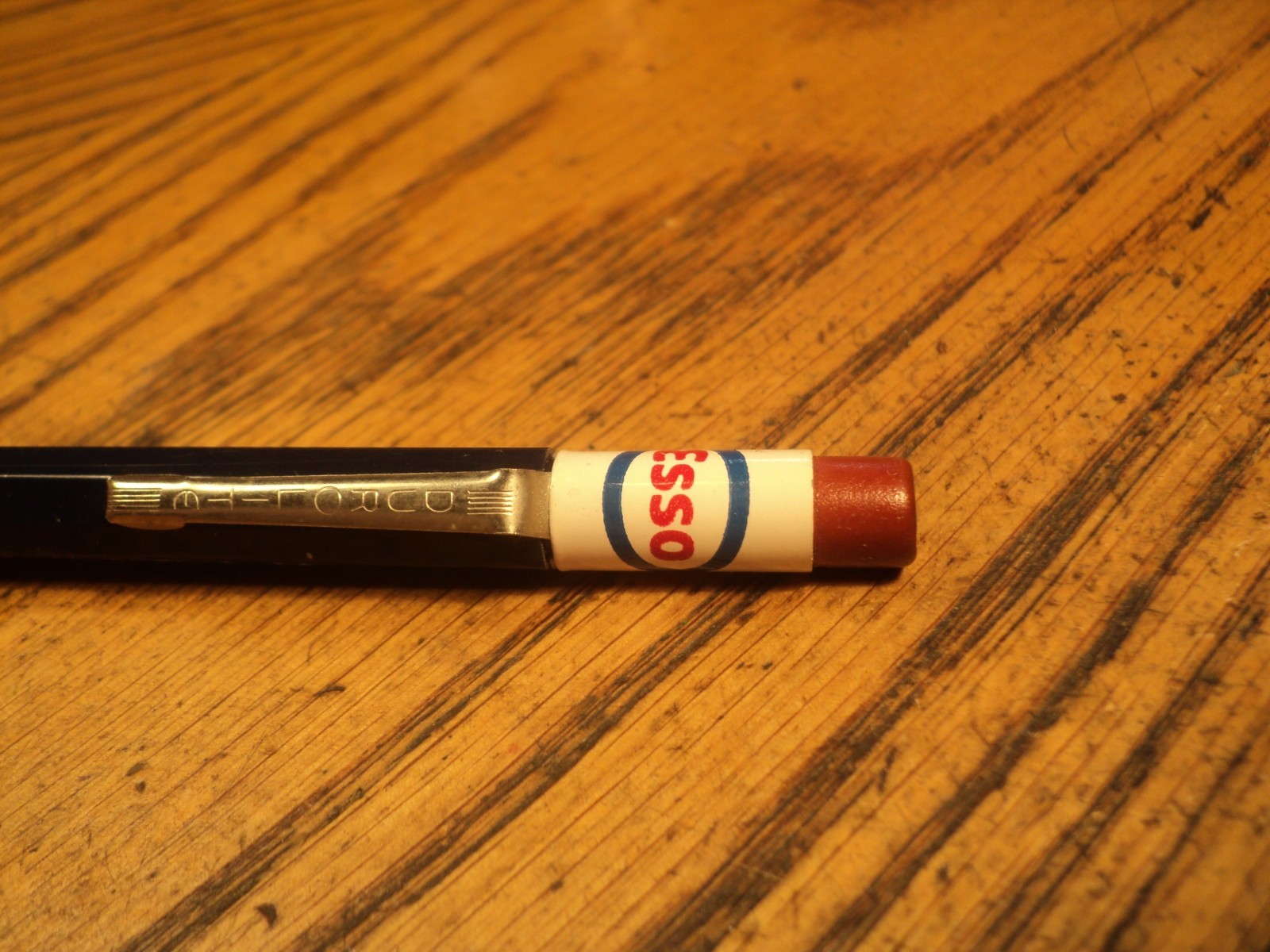 Vintage Durolite Mechanical Pencil Esso Research & Engineering 5-1/2″ Long P
