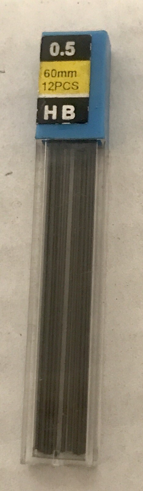 Mechanical Pencil Lead Refills 12 Pieces Each 7 Packs 84 Pieces 0.5mm HB 60 mm
