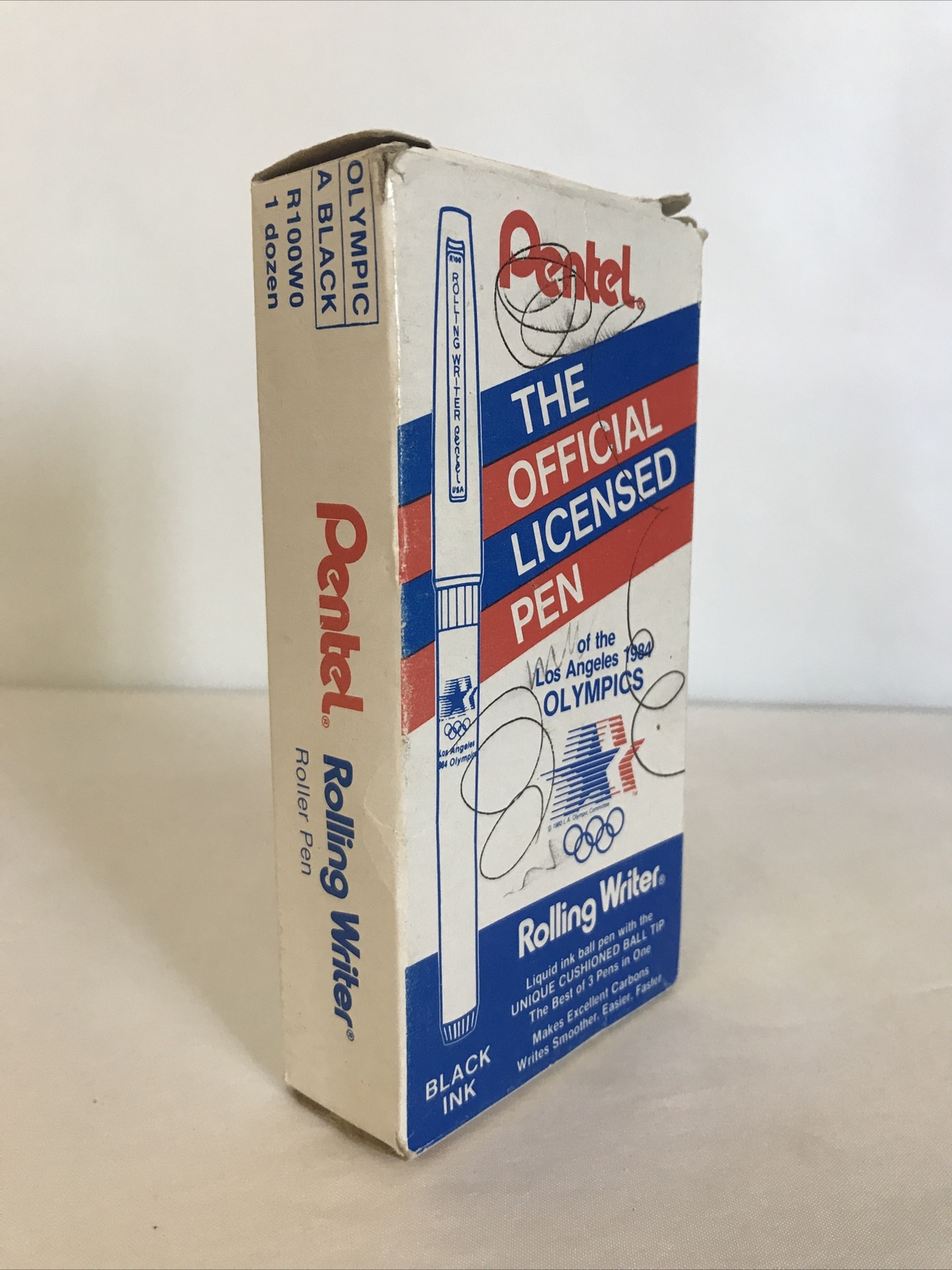 Vintage Full Box Pentel Olympics 1984 Pens