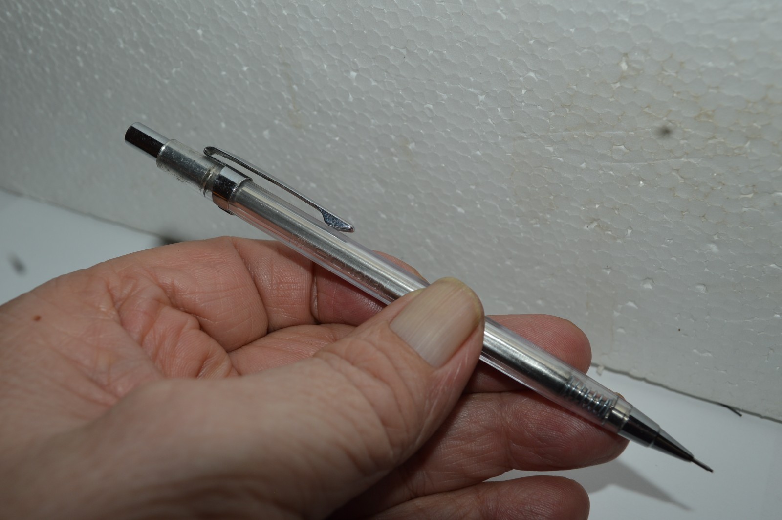 PILOT Automatic Pencil 0.5mm Transparent Body Made In Japan Rare HTF