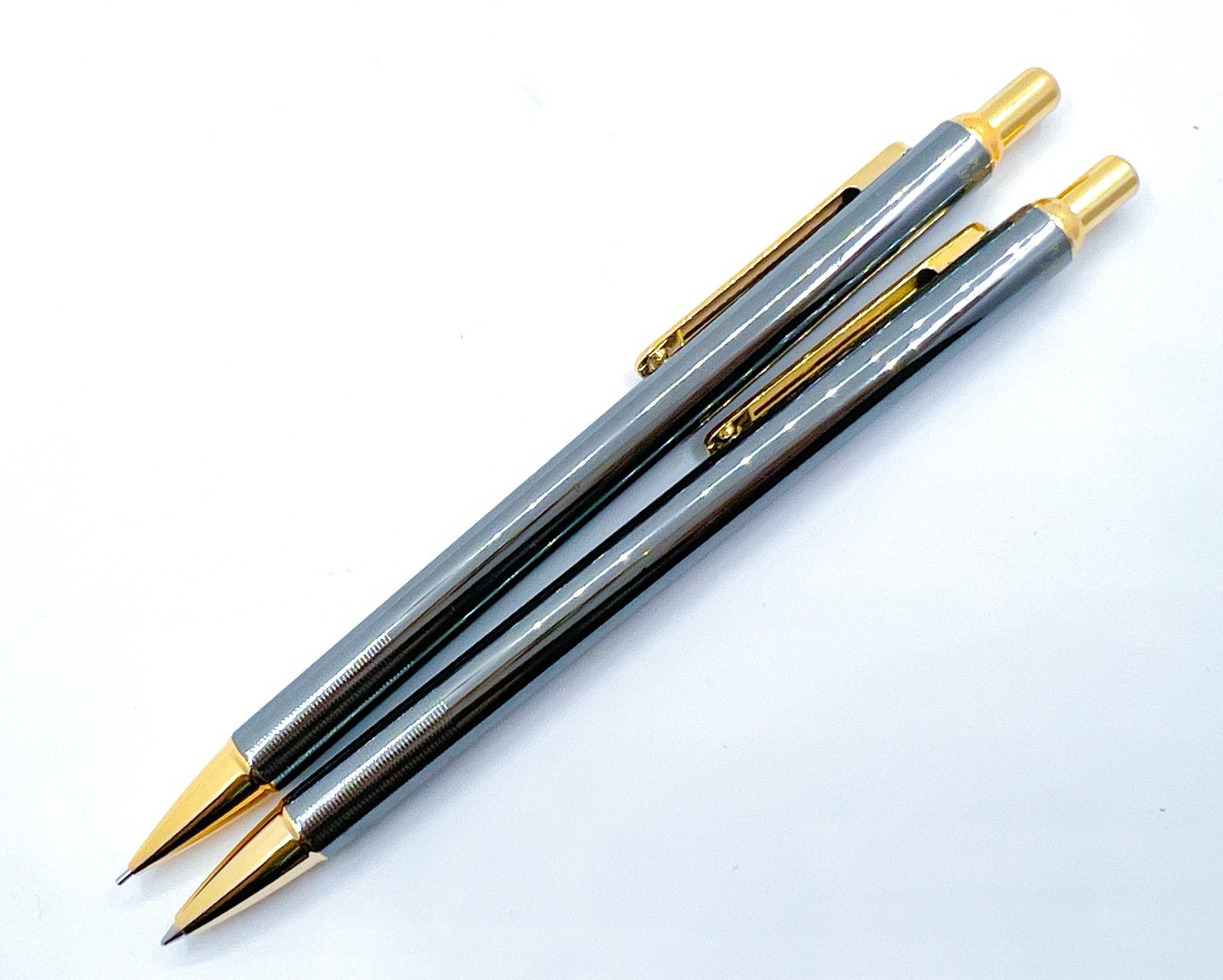 NOS Platinum Sliding Sleeve Mechanical Pencil 0.5mm Sliding Sleeve Ballpoint Pen