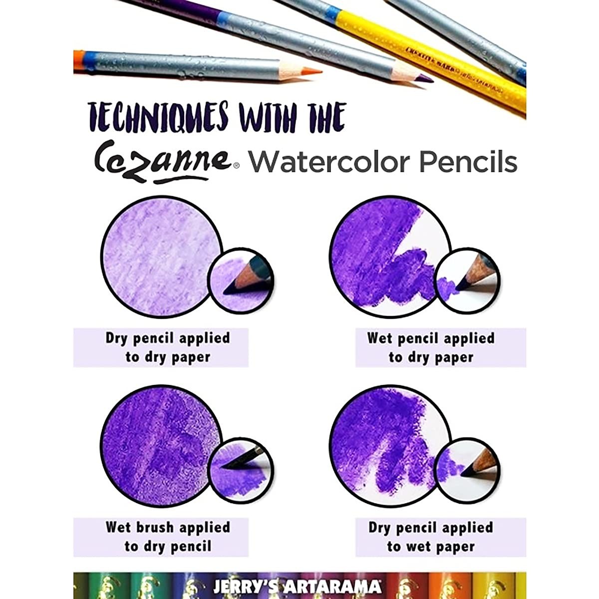 Creative Mark Cezanne Watercolor Pencil Set 24 Count (Pack of 1), Multicolor