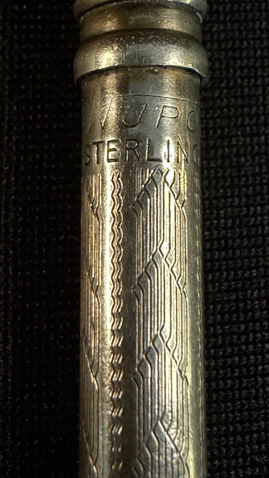 Vintage NuPoint Sterling Silver Pendant Mechanical Pencil