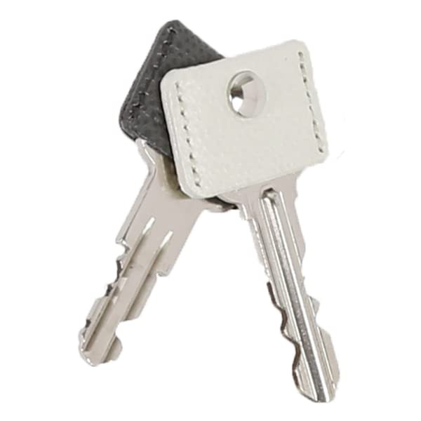 Itoya Color Chart: Twin Key Caps Set Shell White & Anchor Gray
