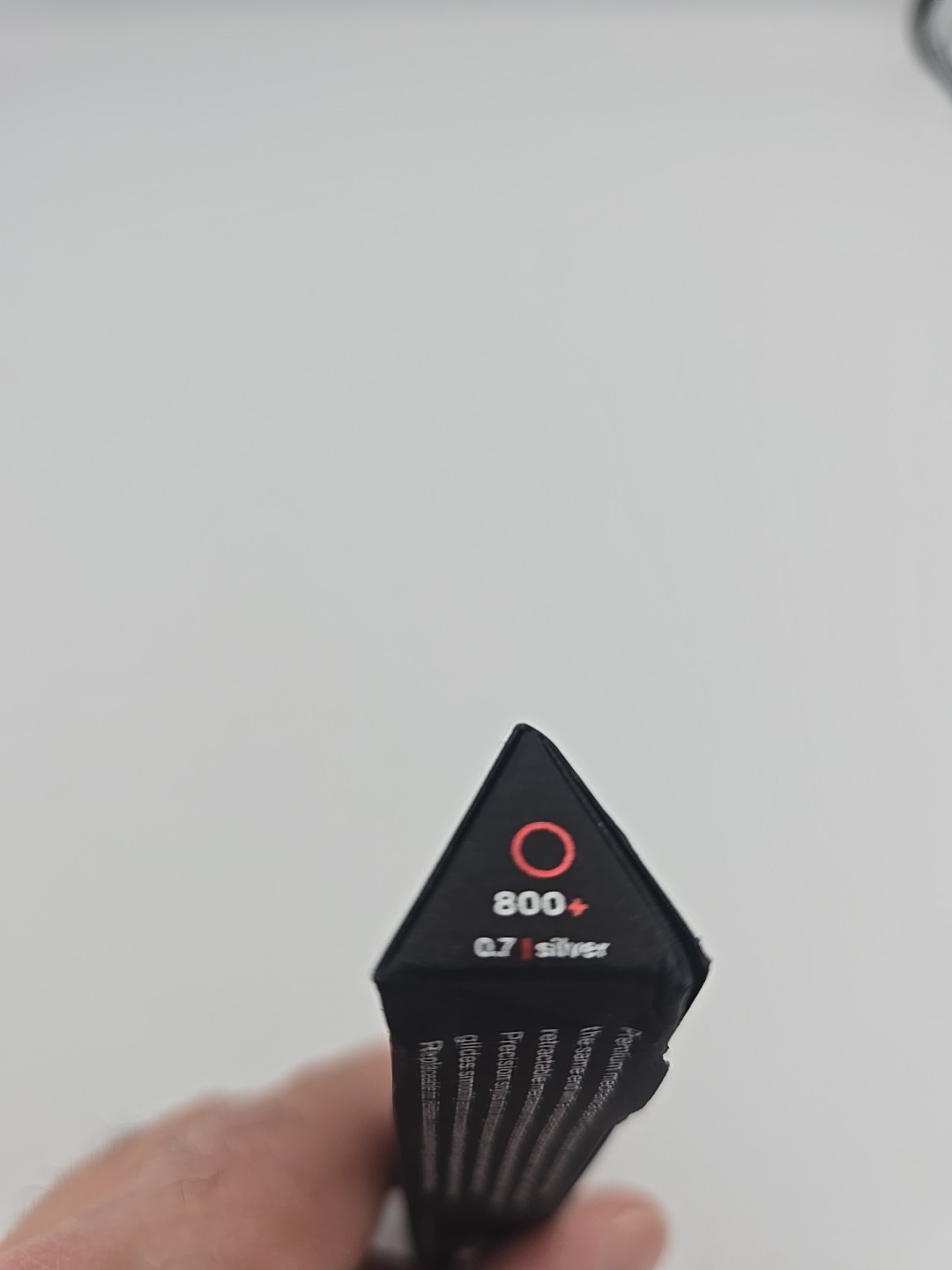 rOtring 800+ series 0.7mm mechanical drafting pencil, stylus. NIB. Silver. NIB