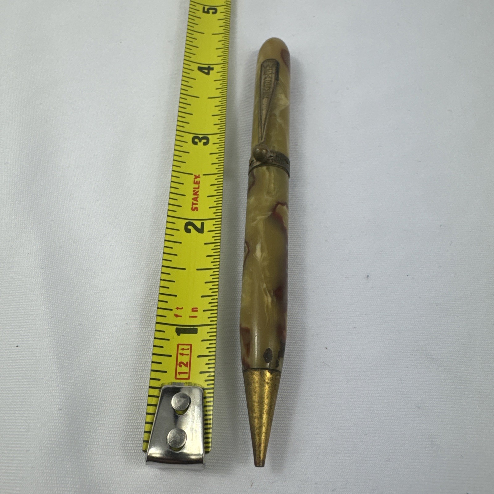 Vintage WEAREVER Mechanical Pencil Pen Marbeled Lucite Rare Writing Instrument
