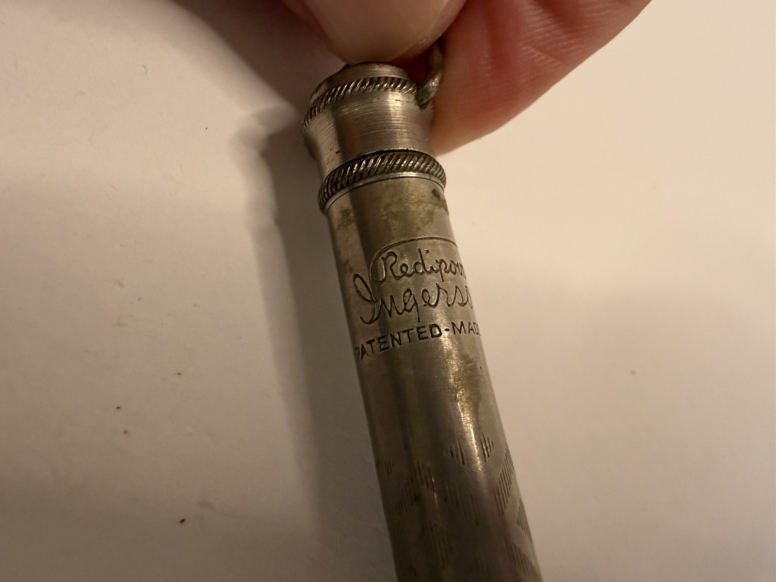Ingersoll Vintage Metal Mechanical Pencil Continuous Twist Retractable Tip