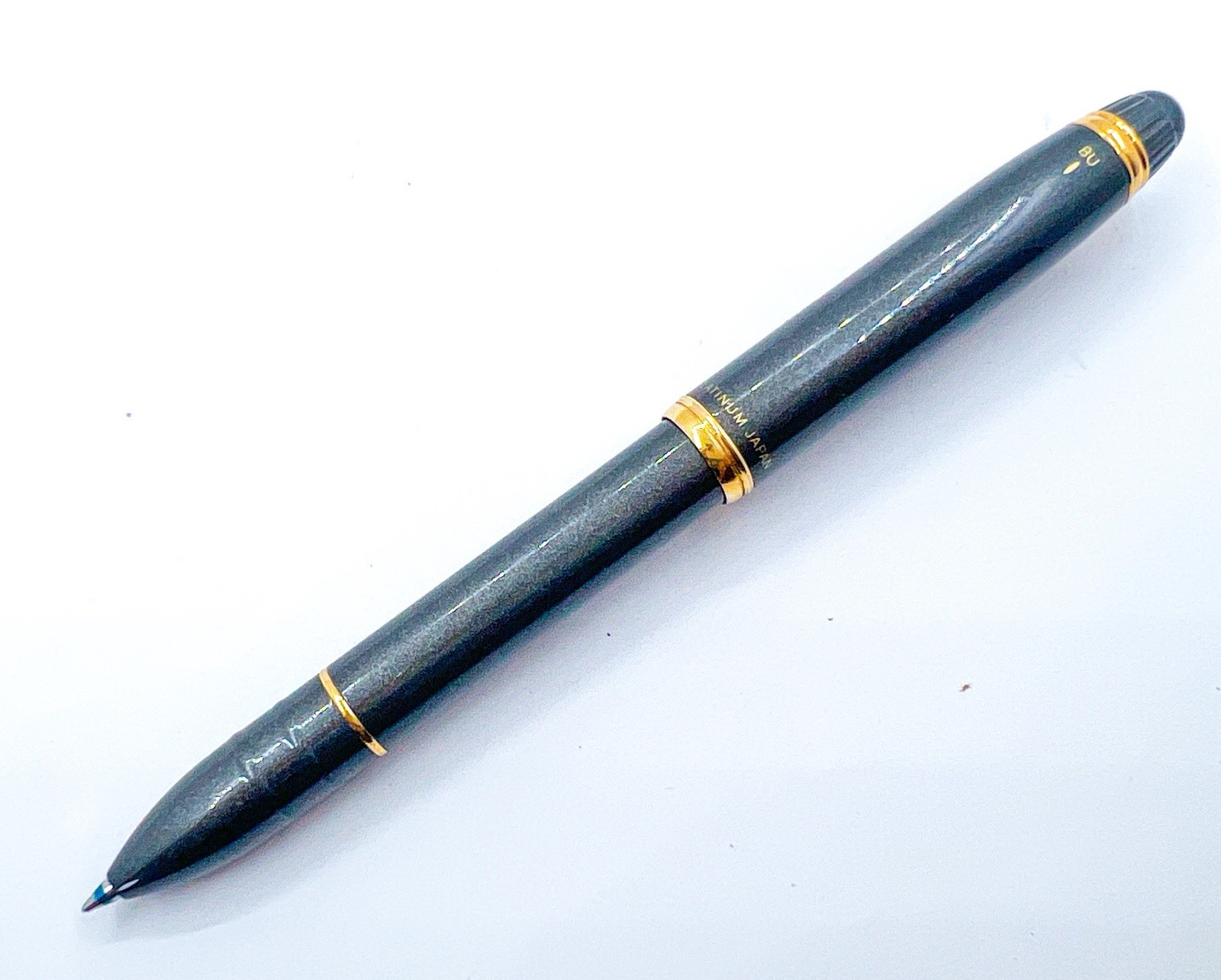 NOS platinum Double 4 Action Multi Function Pen 1 Mechanical Pencil 3 Ballpoint