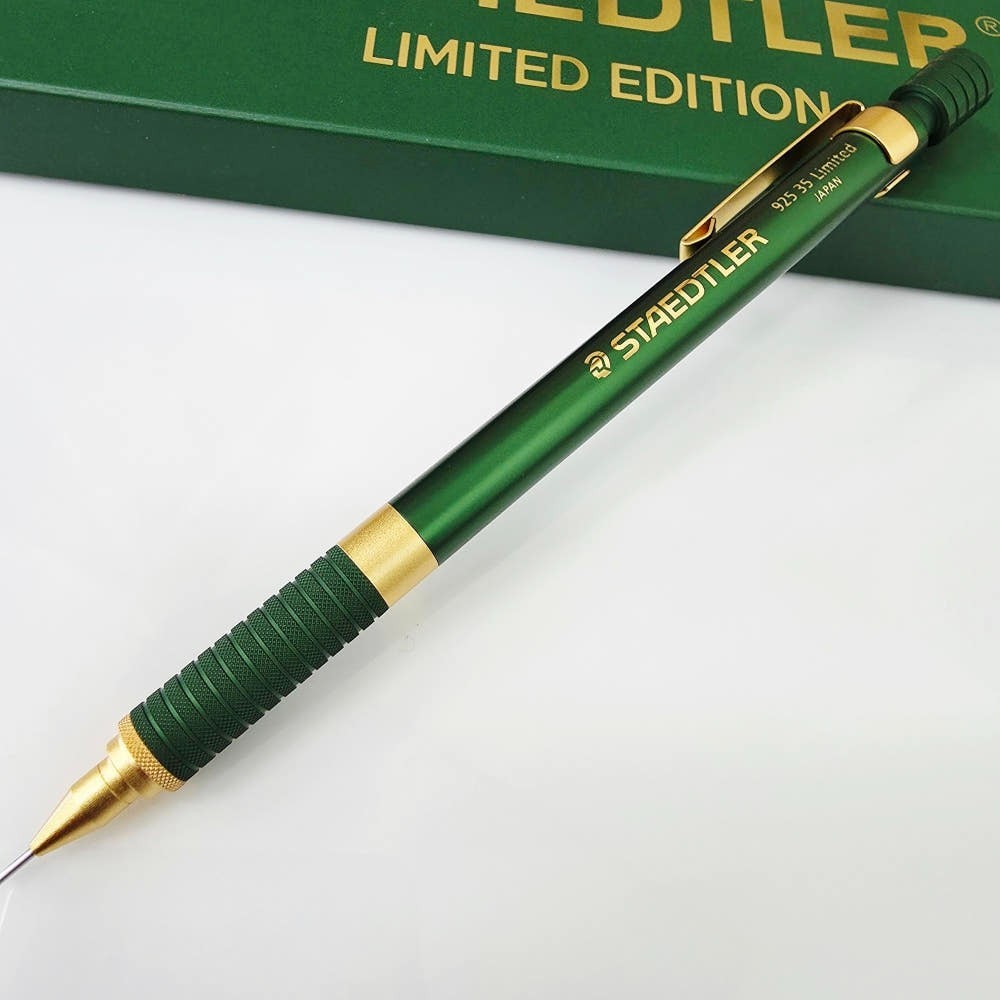Staedtler 925 35 Sekaido Gold & Green Limited Edition 0.5mm Discontinued Pencil