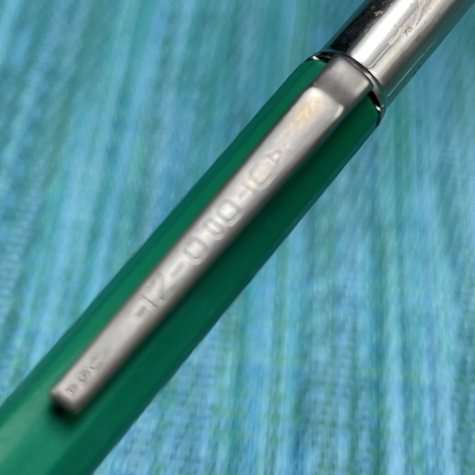 2 Autopoint Mechanical Pencils Teal Green Vintage USA