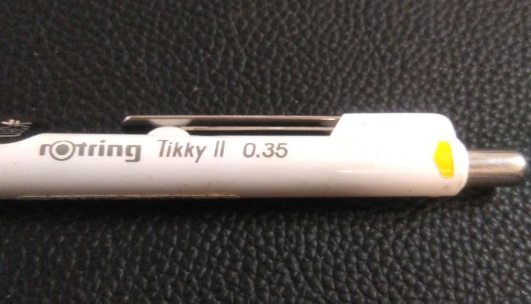 Super rare New Rotring Tikky II 0.35mm Mechanical Pencil