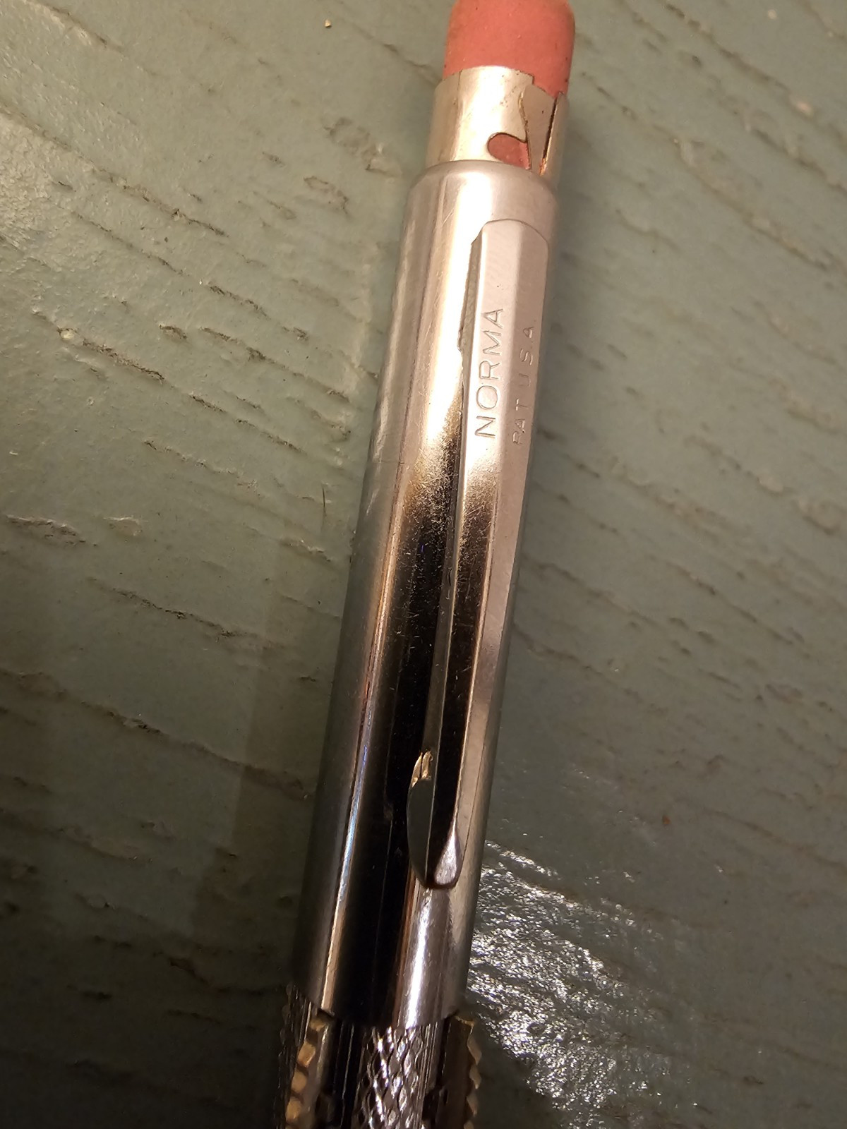 Vintage Norma 4 Color Mechanical Pencil W/Full Eraser-Exceptional