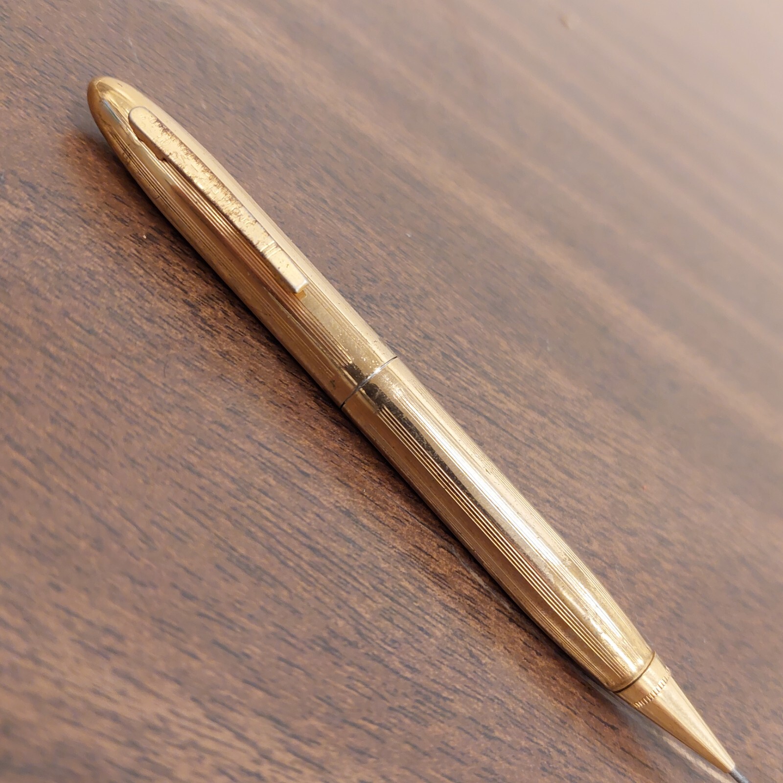 Vintage WINDSOR USA Mechanical Pencil Gold Tone Desk Accessories
