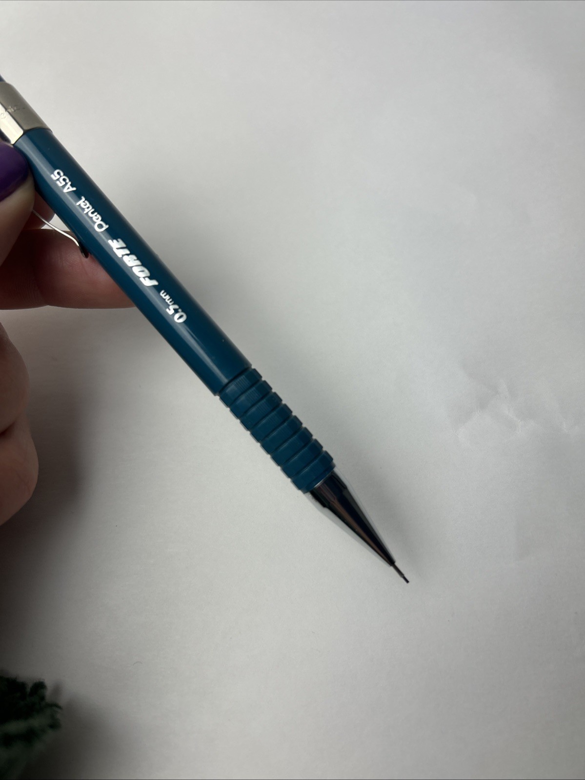 Vintage Pentel Forte A55 0.5 mm Blue Mechanical Pencil Discontinued Vintage
