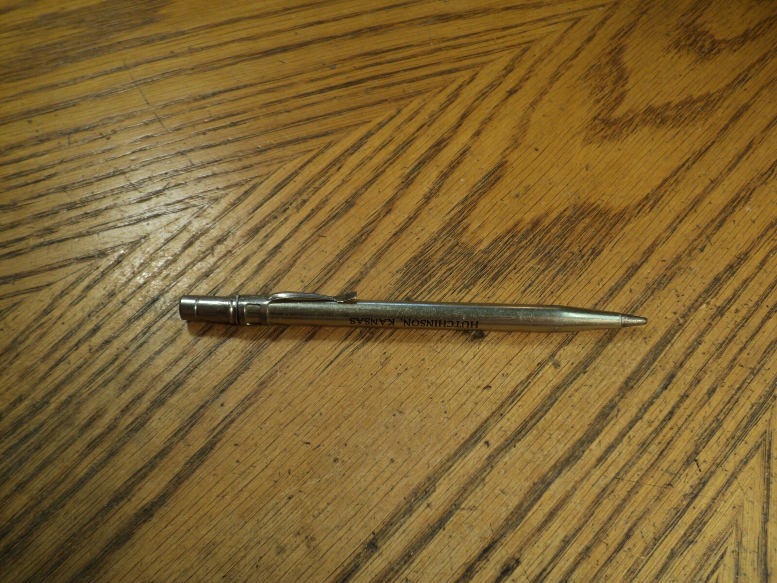 Vintage Adgif Mechanical Pencil Advertising The Mutual Press Inc Hutchinson KS
