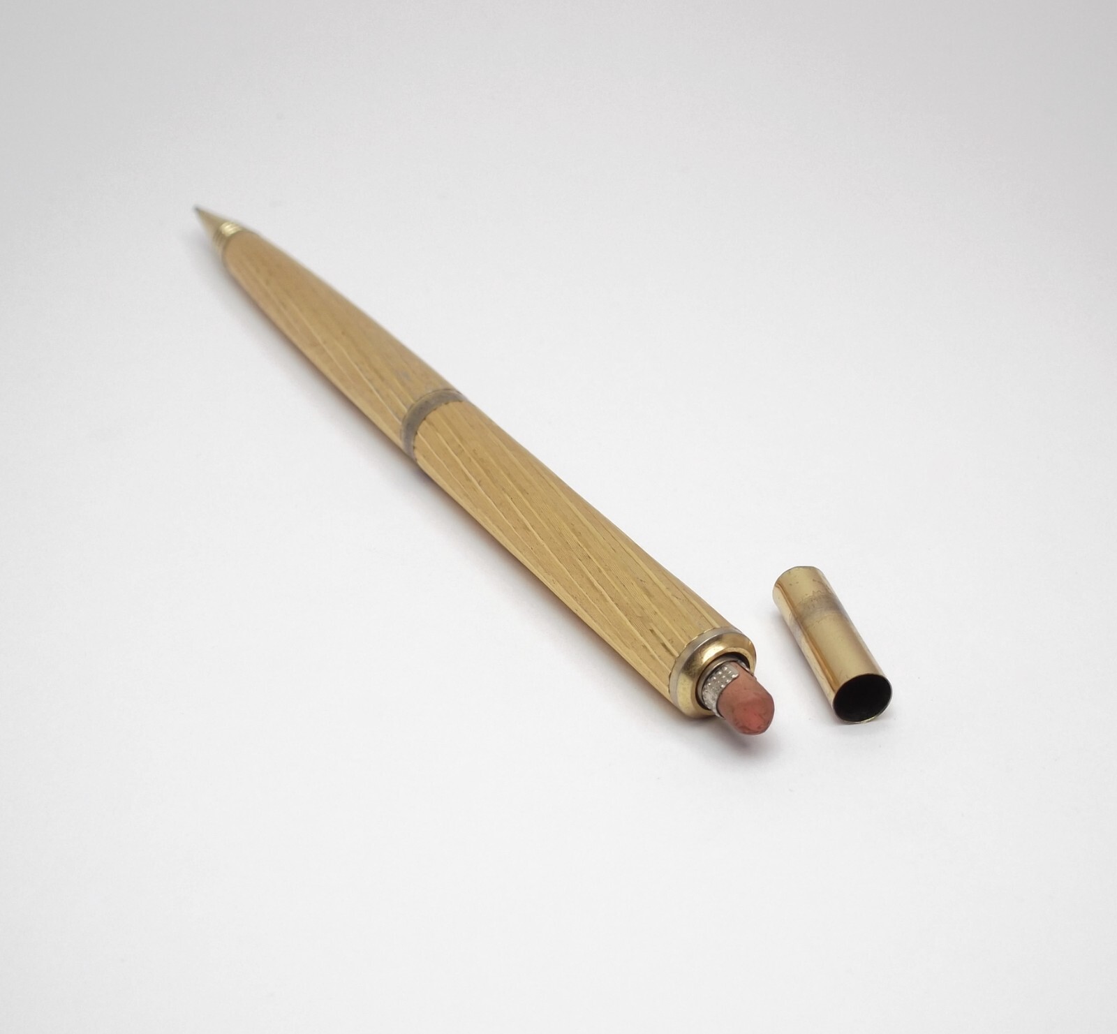 Vintage Space Man Gold Trim Mecahnical Pencil 0.05m