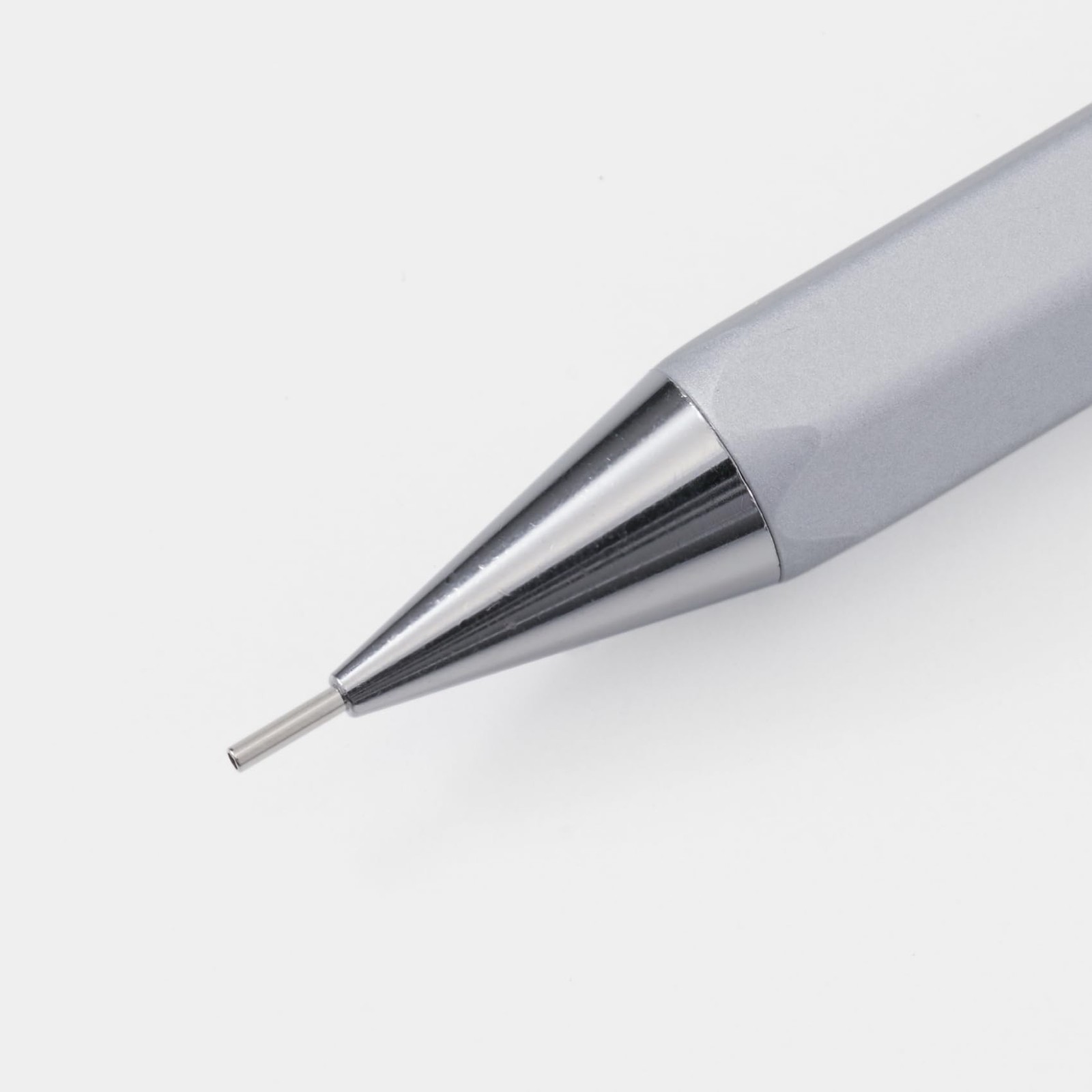 925 77-05S Hexagonal Mechanical Pencil, 0.5mm [Silky Silver]