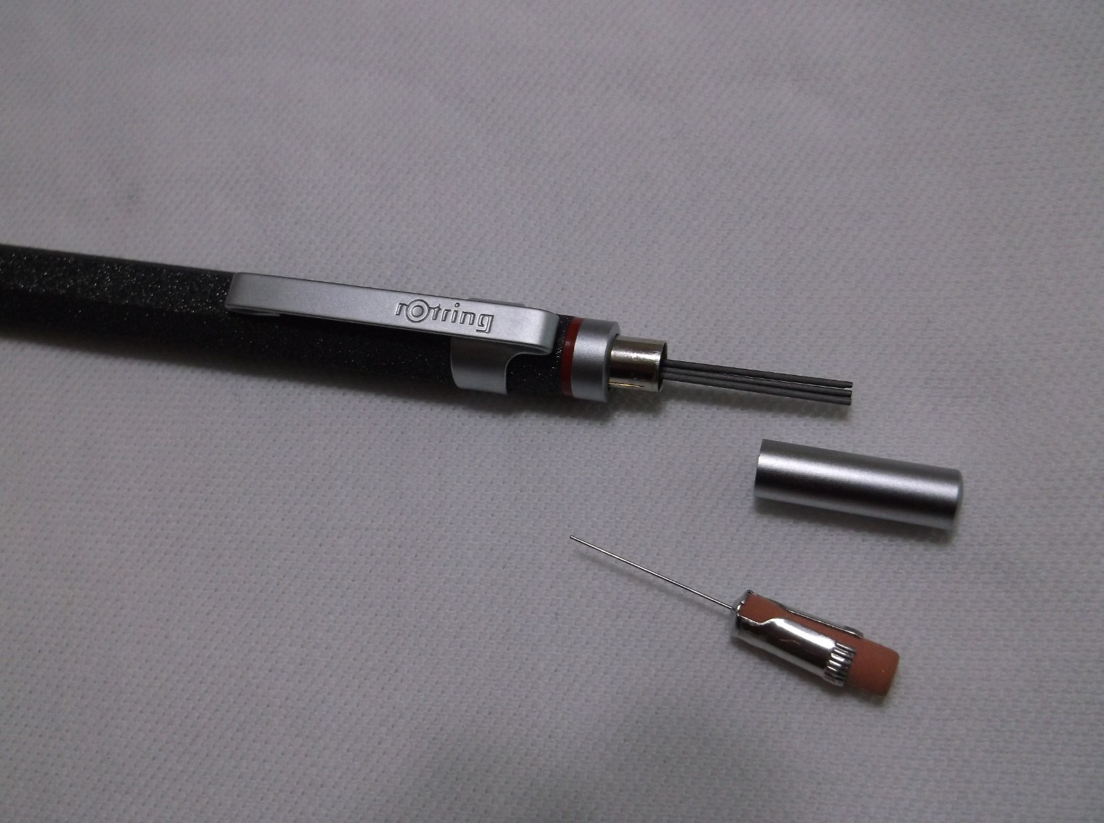 ROTRING 600 NEWTON LAVA METAL 0.7 mm PENCIL / NEW IN BOX ( 47771 )