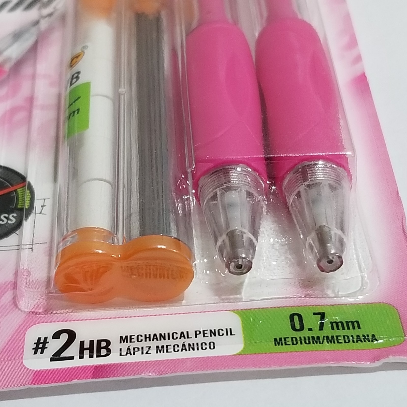 Bic Velocity Susan G Komen for the Cure #2 0.7mm Mechanical Pencil Set Pink