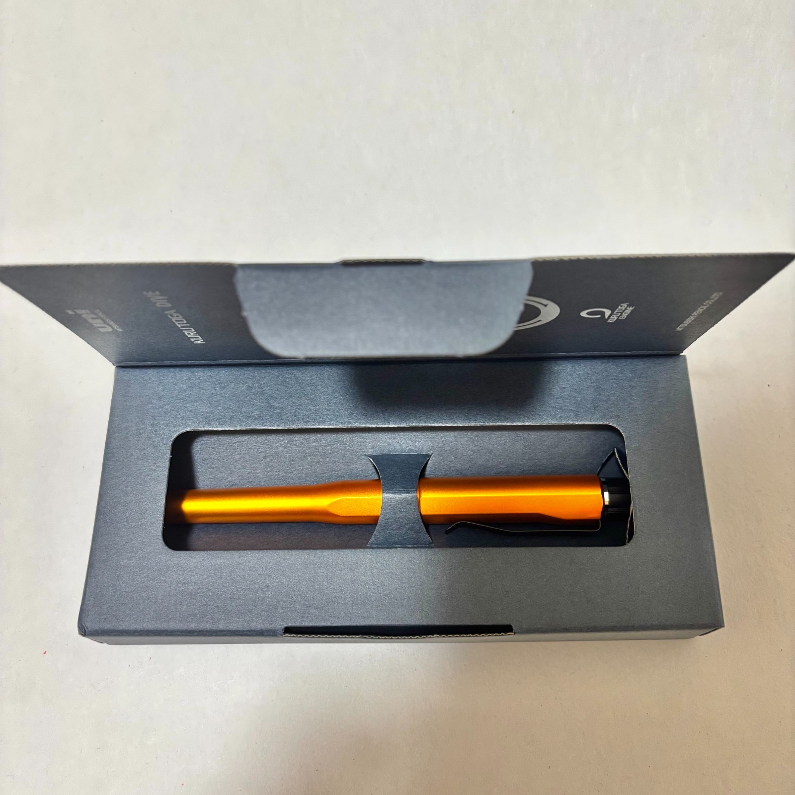 Uni Kuru Toga Dive 0.5mm Mechanical Pencil Twilight Orange NEW Kurutoga Japan