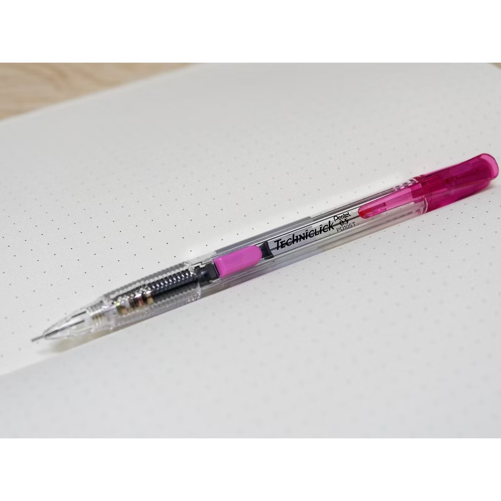 Pentel Techniclick 0.5 mm Mechanical Pencil Side Click Mixed Colors Set of 12