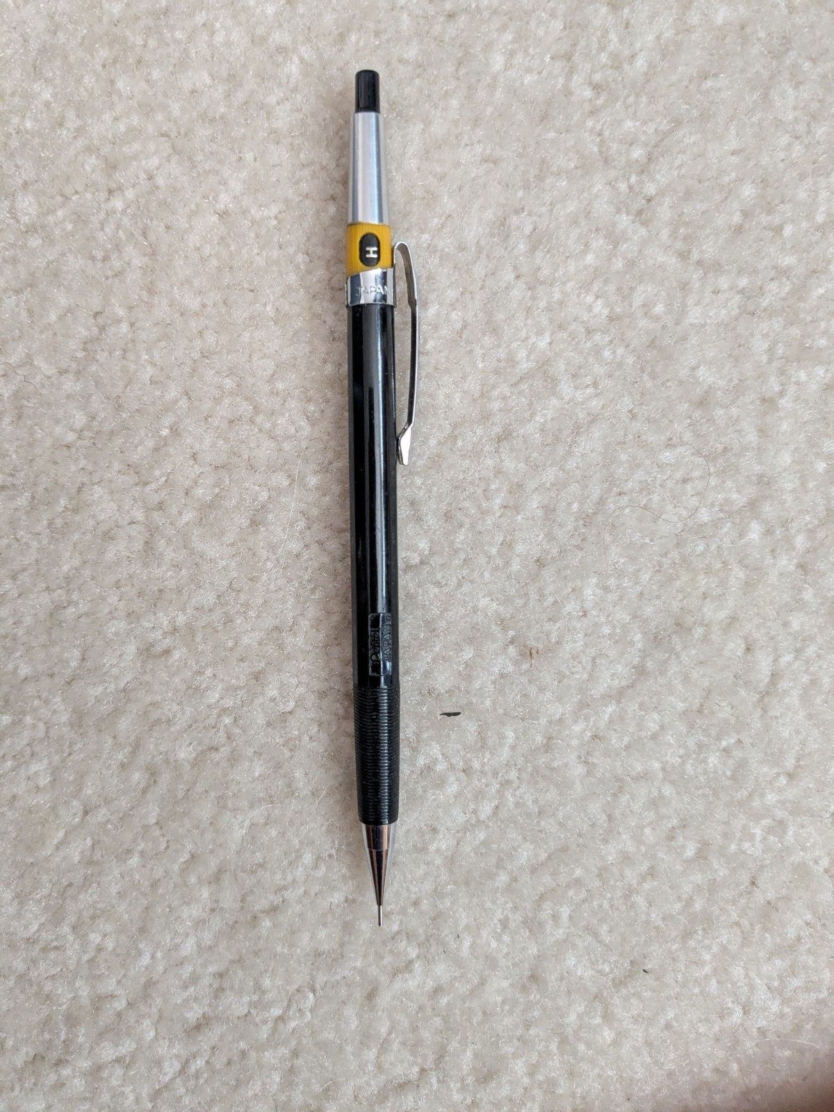 Pentel GRAPH Mechanical Pencil Japan – Pristine – Hardness Ring – w/ Pentel Lead