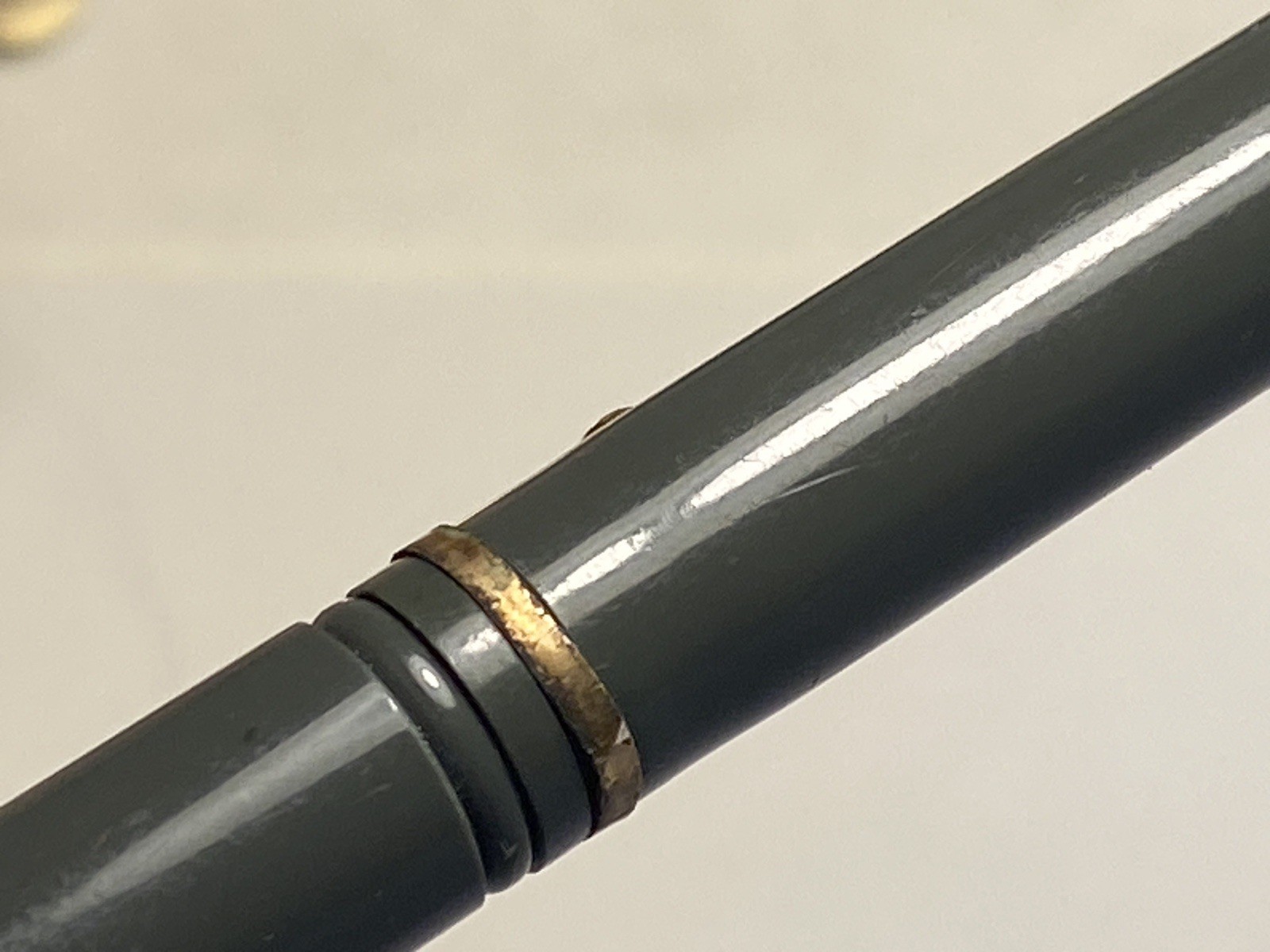 Vintage Morrison Fountain Pen Co. Mechanical Pencil No. 66 Gray & Black