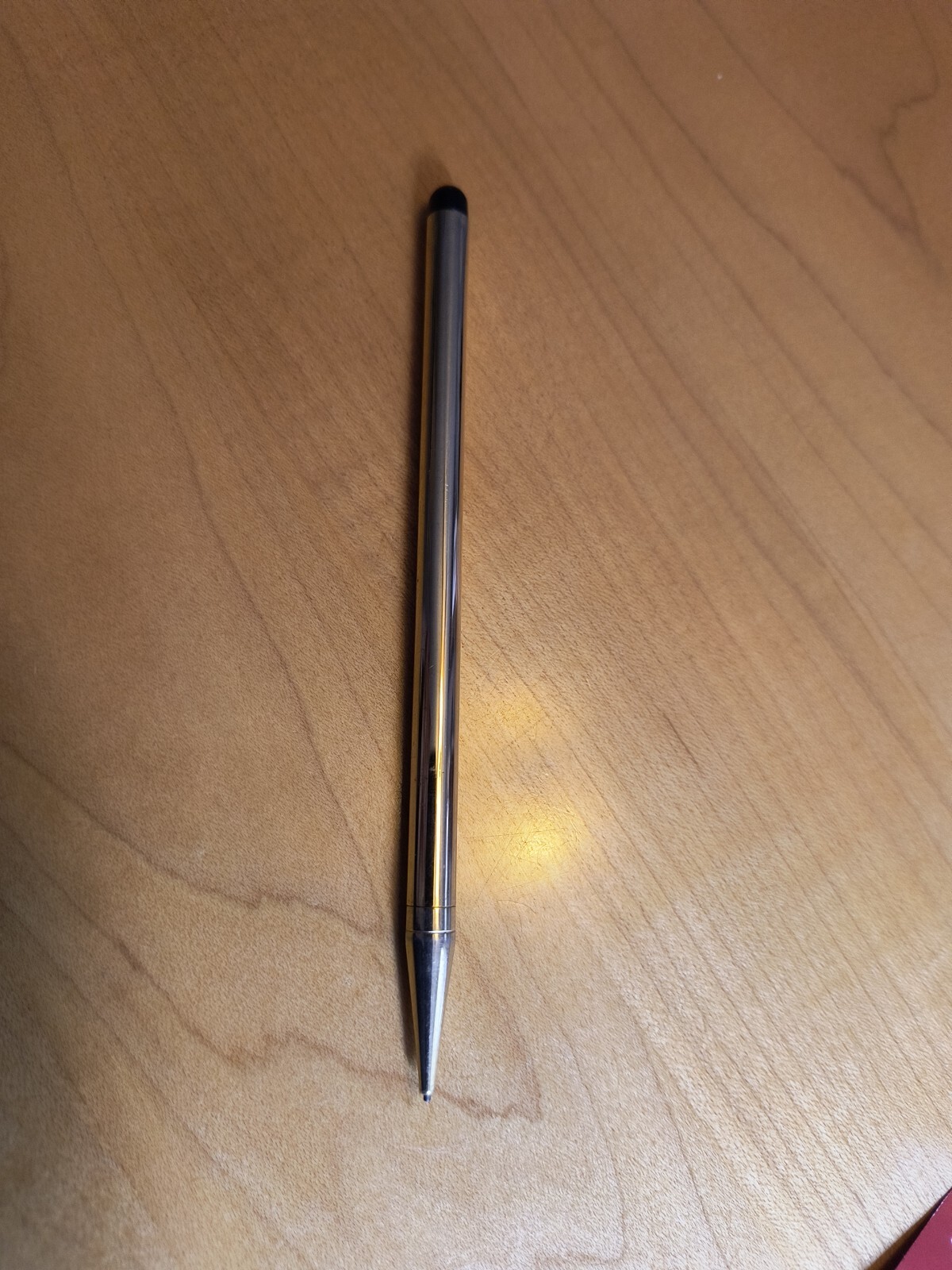 Brass Mechanical Pencil, 5″ long, 0.9mm lead. Smooth Finish, Nice.