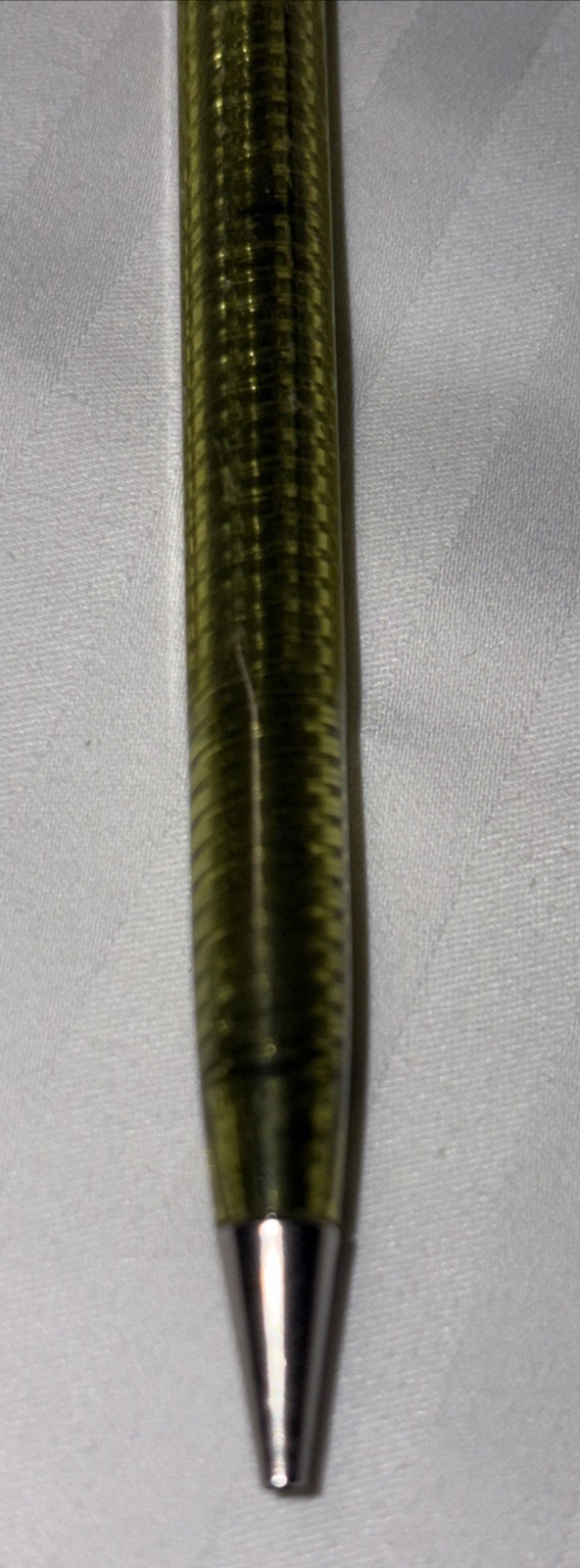 Vintage Scripto Transparent Yellow Mechanical Pencil