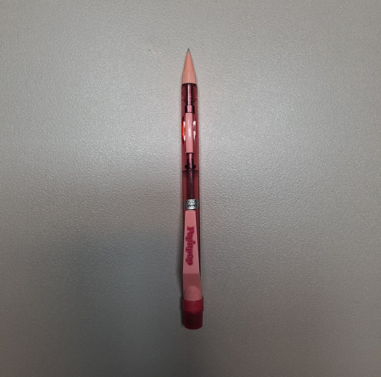 Pentel Pop N Pop Discontinued Mechanical Pencil PD335 Side Clicker PD-335 Red