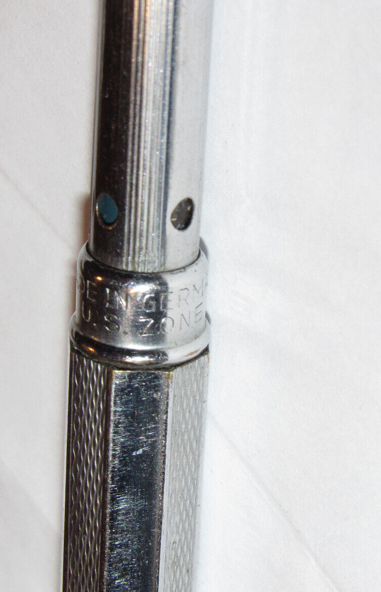 VTG 1940s DRAKE 4-COLOR MECHANICAL PENCIL! ALL METAL! MADE IN GERMANY-U.S. ZONE!