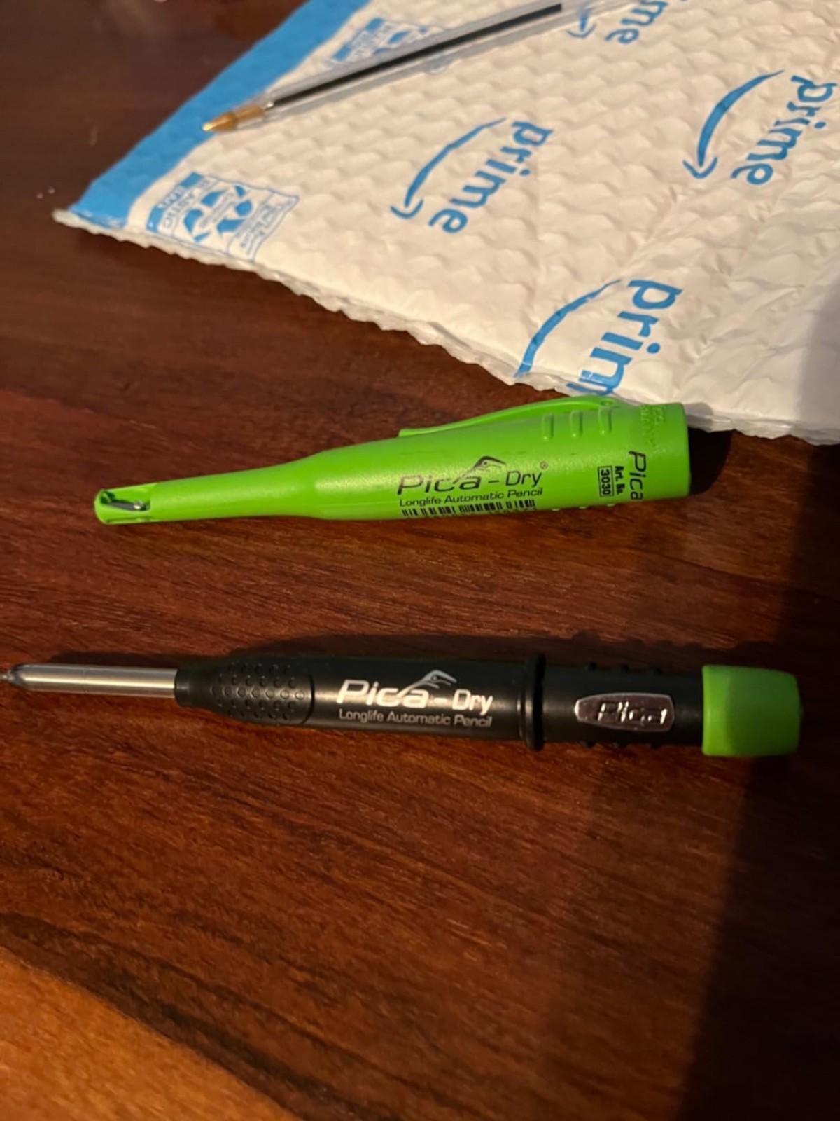 Dry Longlife 3030 Mechanical Graphite Pencil – 2B, Water-Resistant, Green