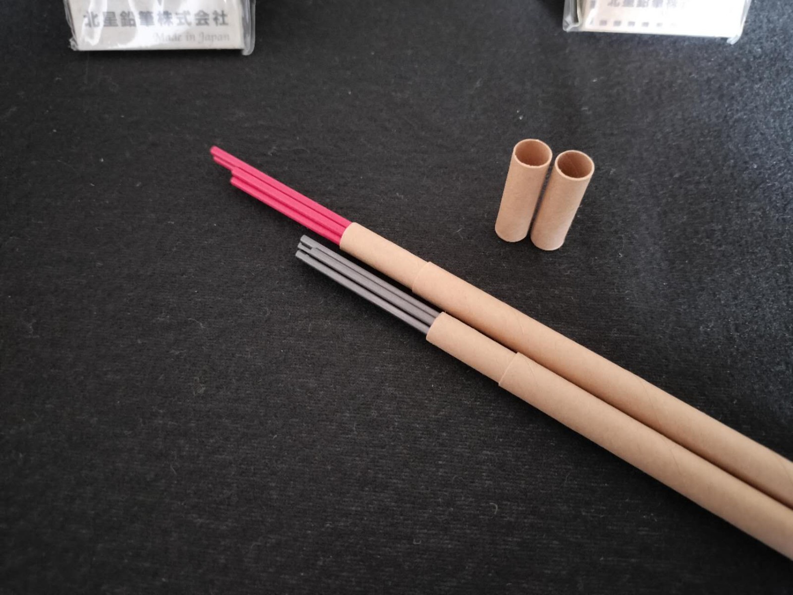【DDP for US buyers】Kitaboshi/2mm 2xMechanical Penncils with 2 pack Refills