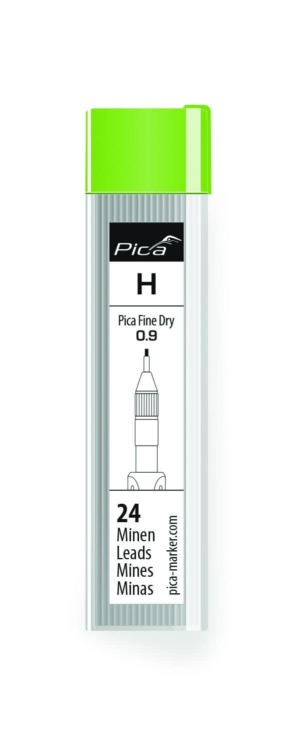 7050 Fine Dry H Refill Set 9mm Graphite Lead Precise Marking Eraser Kit