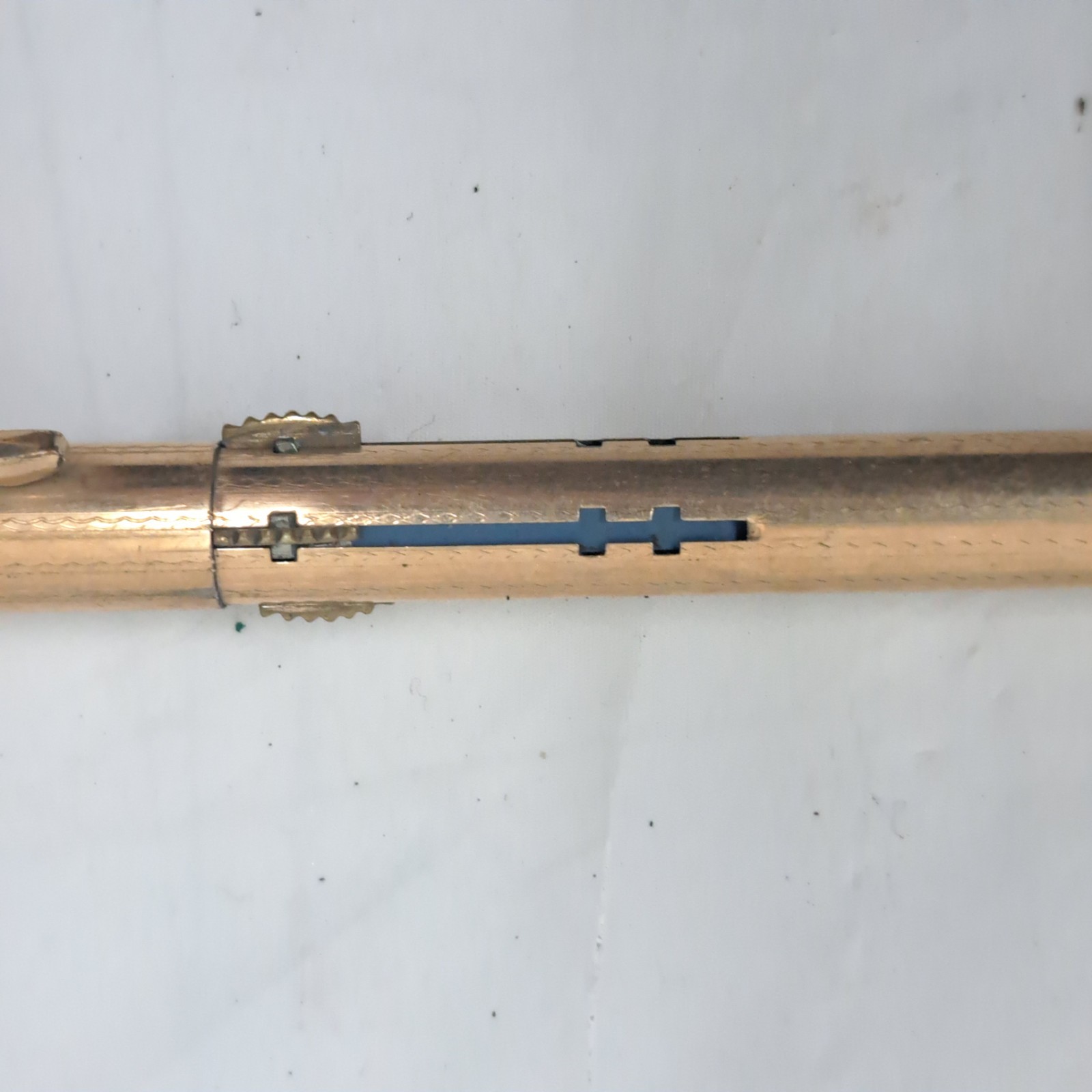 Vintage Norma 4 Lead Mechanical Pencil 14k Gold Rolled Plated Collectible