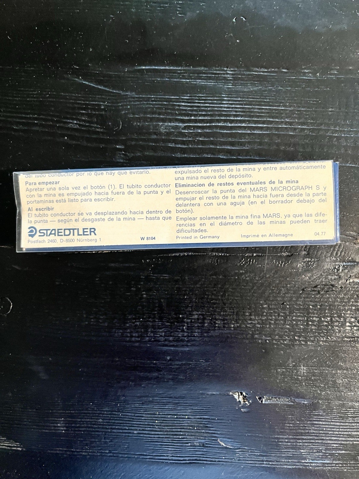 4 Staedtler 0.5 & 0.7 Mechanical Micro Pencils (1) 77210 (1) 772 15N (2) 775 07