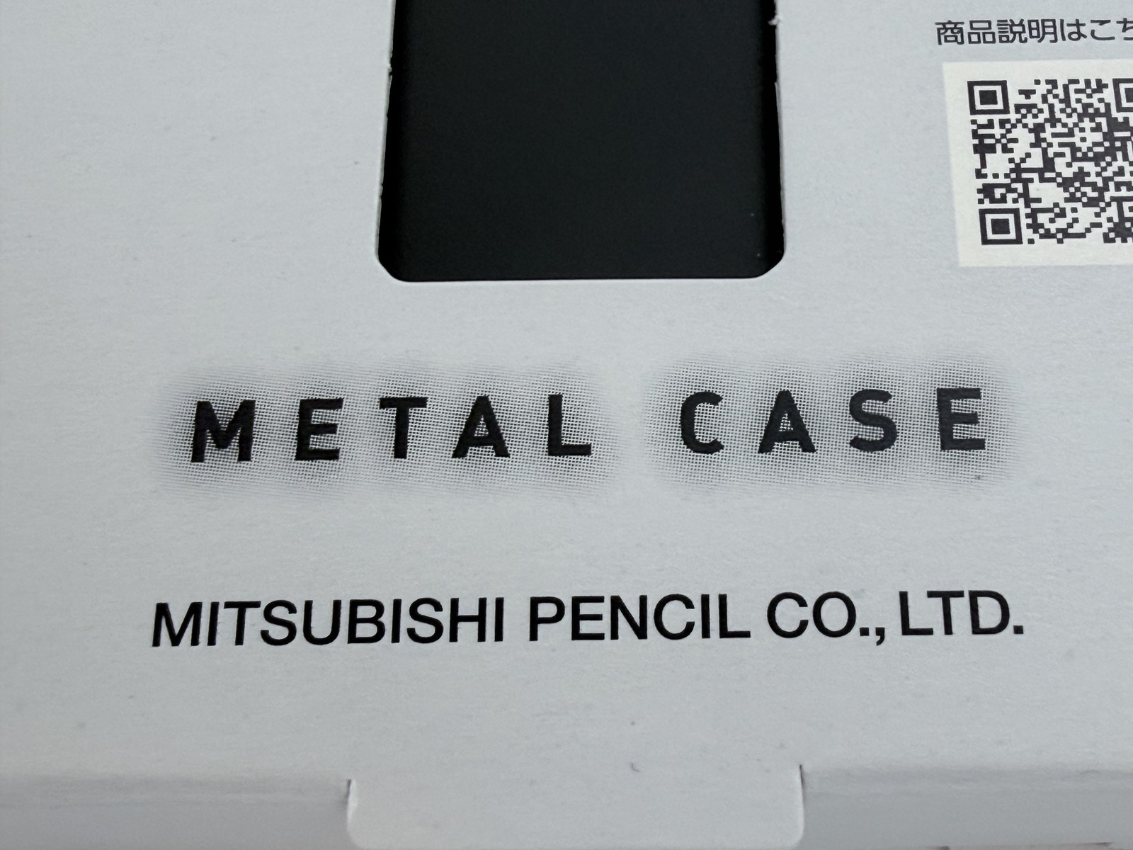 Uni 0.5 HB Lead Refill Limited Matt Black Metal Case Mitsubishi Pencil Japan NEW
