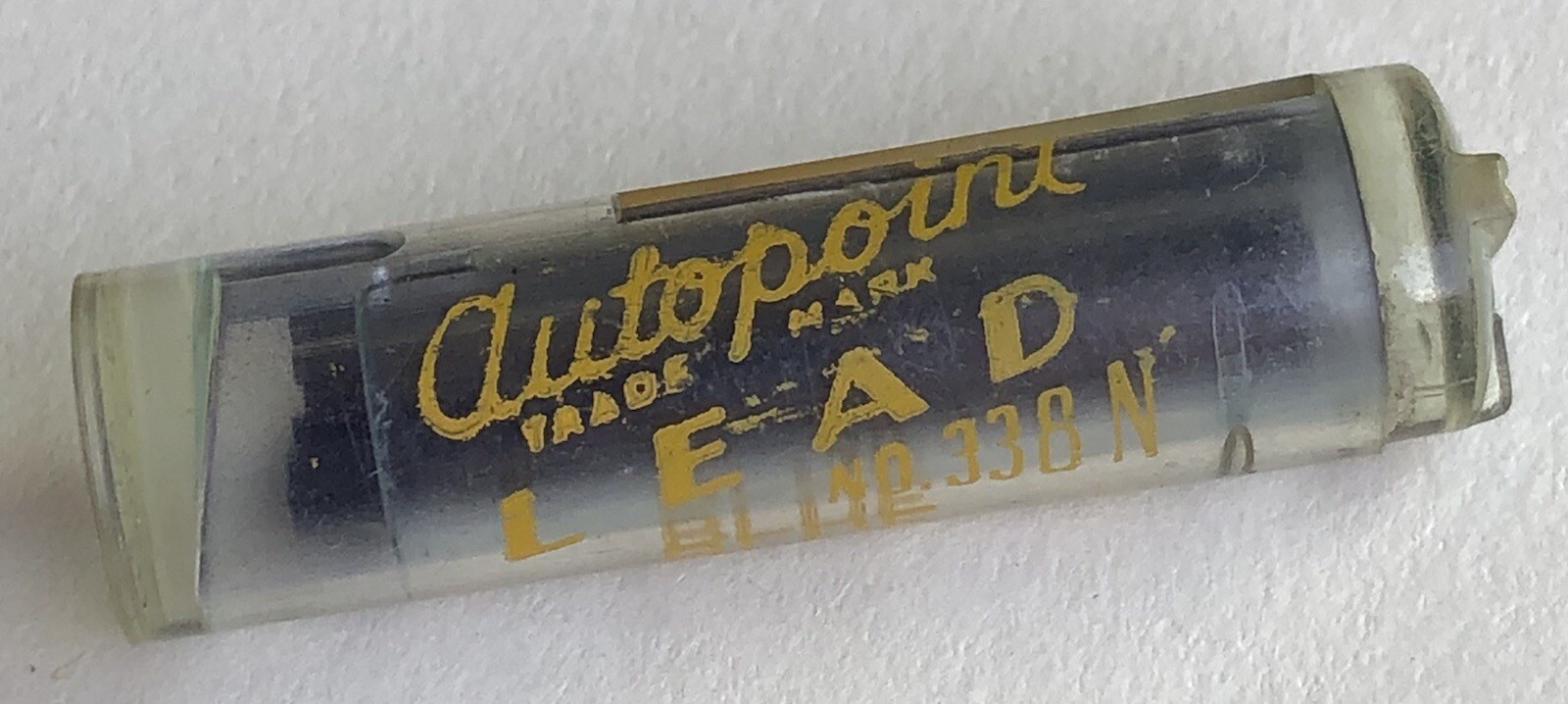 Vintage AUTOPOINT Mechanical Pencil Lead BLUE 1.1mm 1-3/8″ NOS 12pk USA