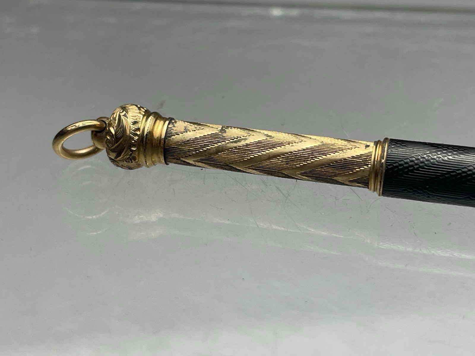 Victorian Gold Filled Telescoping Pencil Lead Holder