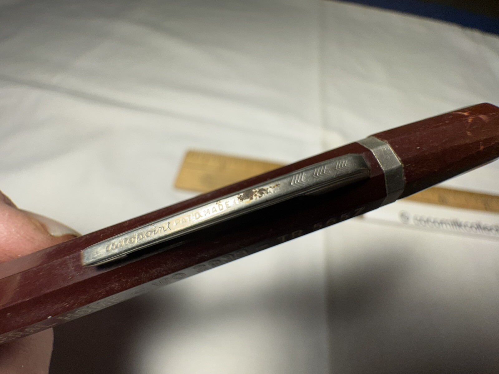 1960’s Lead Mechanical Pencil Autopoint Keo L Buchheit Funeral Home Buffalo NY