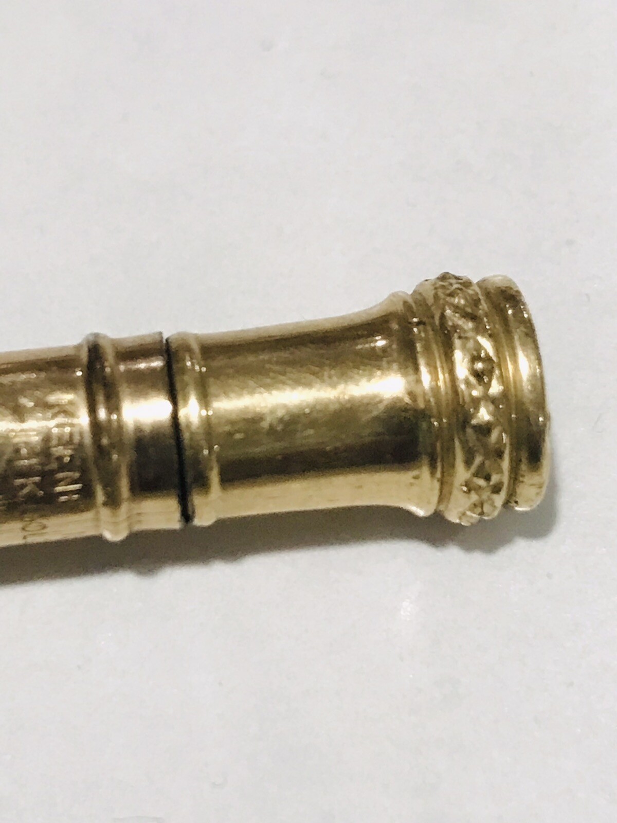 Estate Vintage 14K Gold Filled KEENE NY NEW YORK Mechanical Pencil GF 14KT