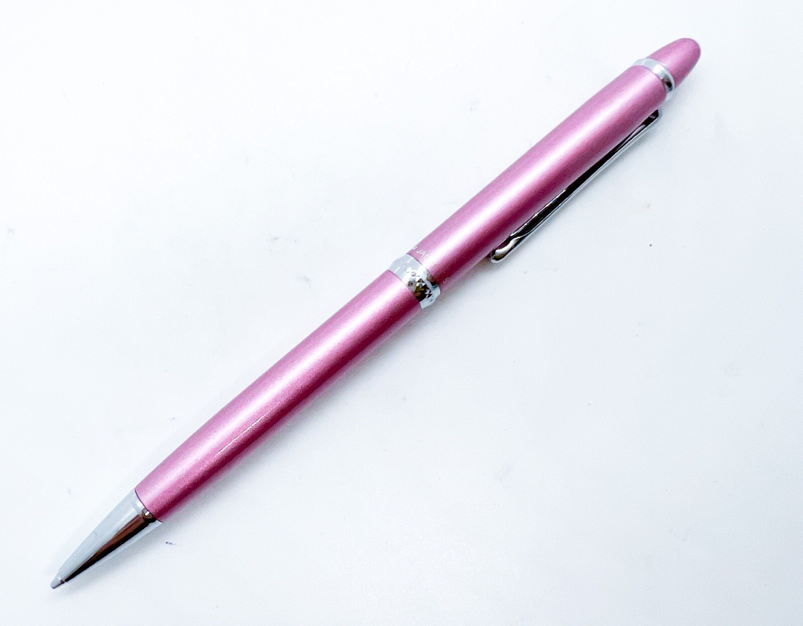 platinum elan Mechanical Pencil 0.5mm Full Metal Pink Japan Made