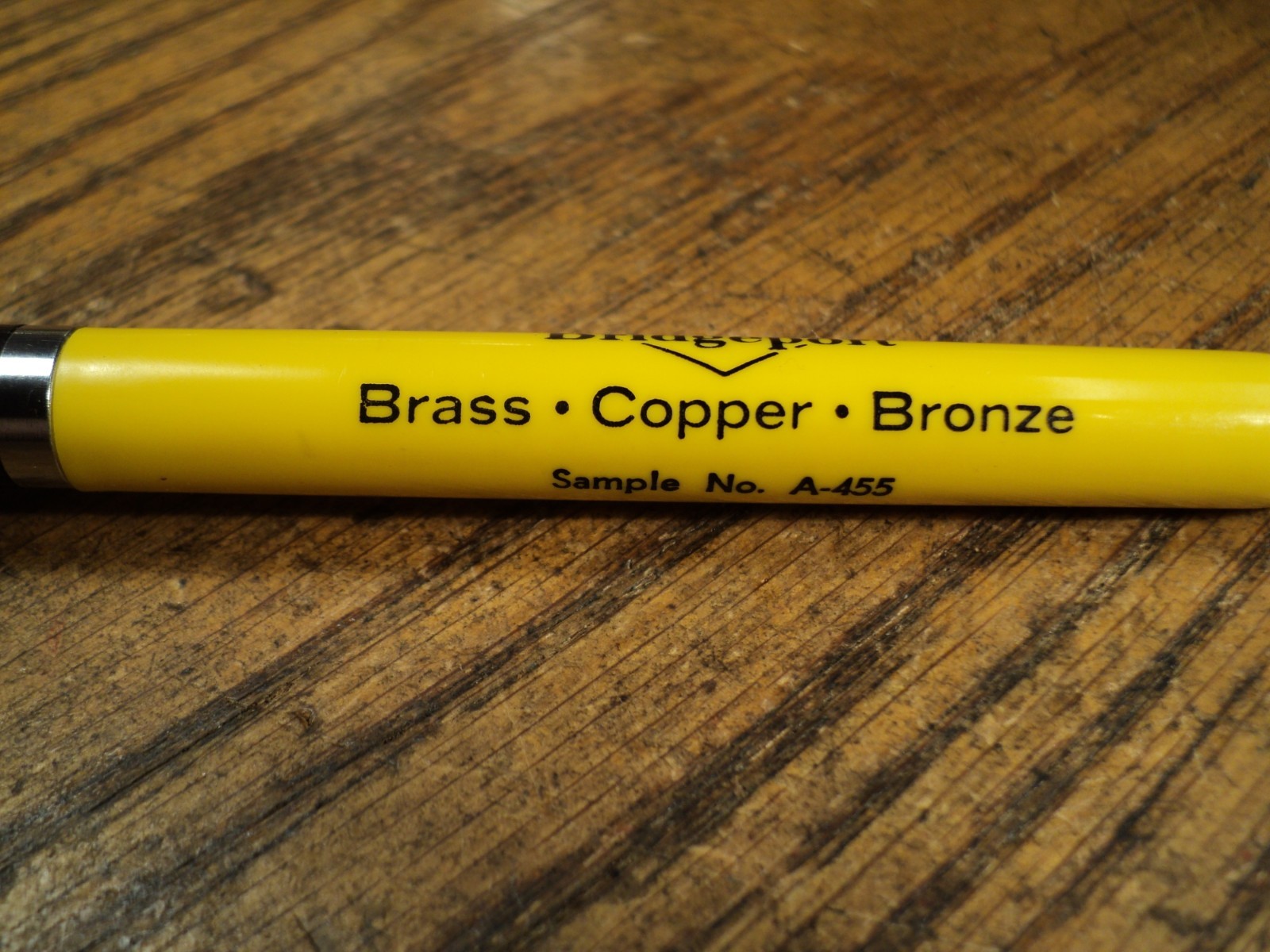 Vintage Alexander Sample Mechanical Pencil Bridgeport Brass – Copper – Bronze